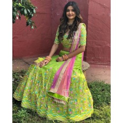 Green Color Lehenga Choli